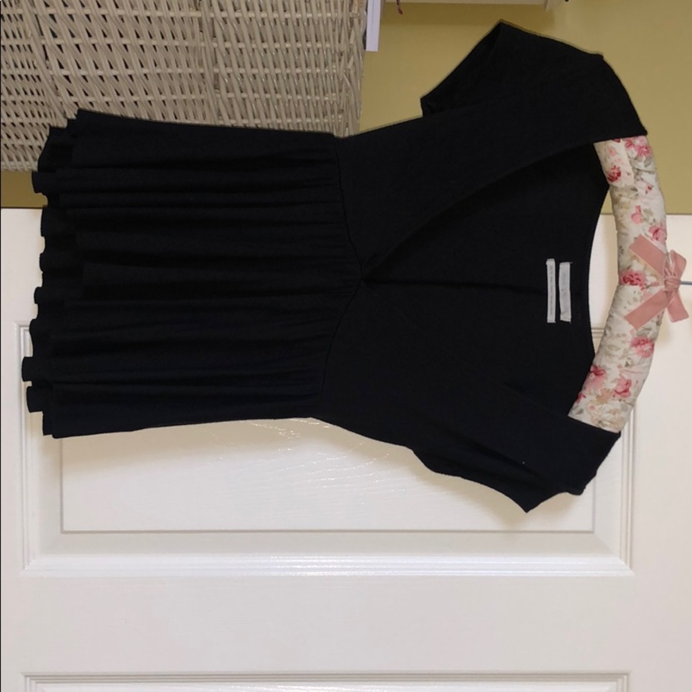 Deep v neck blouse